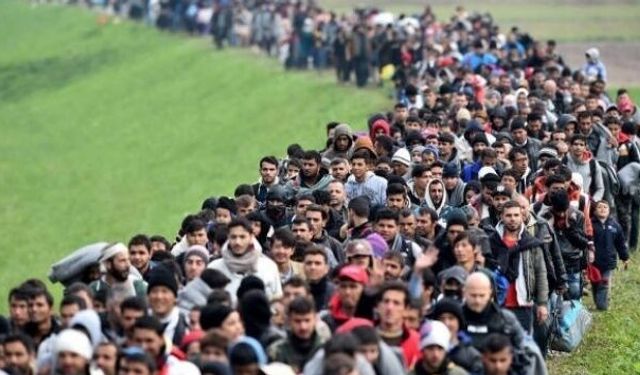 Sığınma başvuruları rekor kırdı, Türkiye'de yüzde 53 geriledi