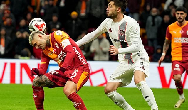 Trendyol Süper Lig: Galatasaray: 1 - Gaziantep FK: 1 (Maç sonucu)
