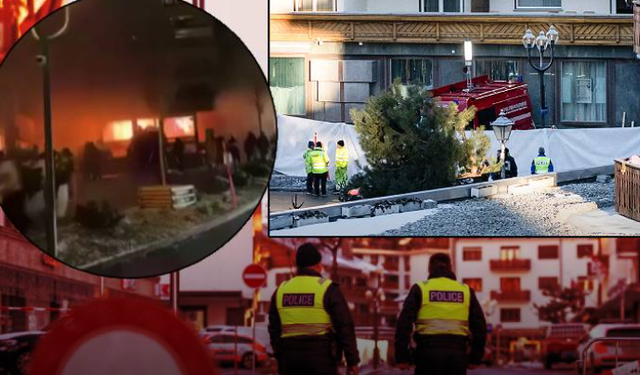 İsviçre'de yılbaşı kabusa döndü: 40 kişi öldü