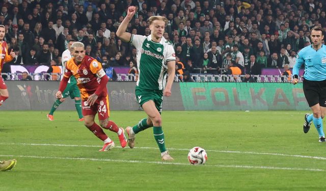 Trendyol Süper Lig: Konyaspor: 2 - Galatasaray: 0