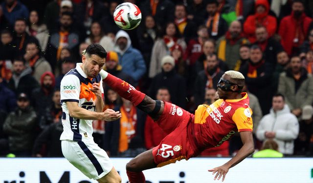 Galatasaray 10 kişilik Başakşehir'e fark attı