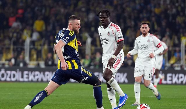 Derbide kazanan Fenerbahçe: Beşiktaş'ı son dakikada yıktı